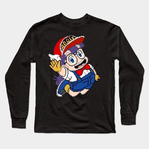 Arale - Dr. Slump Long Sleeve T-Shirt by taguzga